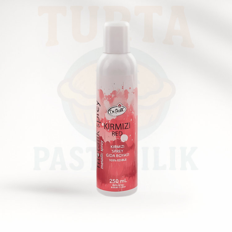 DR.GUSTO METALİK SPREY 250 ML KIRMIZI