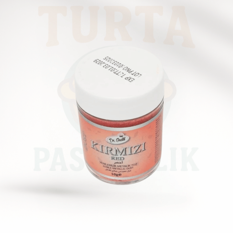 DR.GUSTO KIRMIZI SİM YENİLEBİLİR (10 GR)