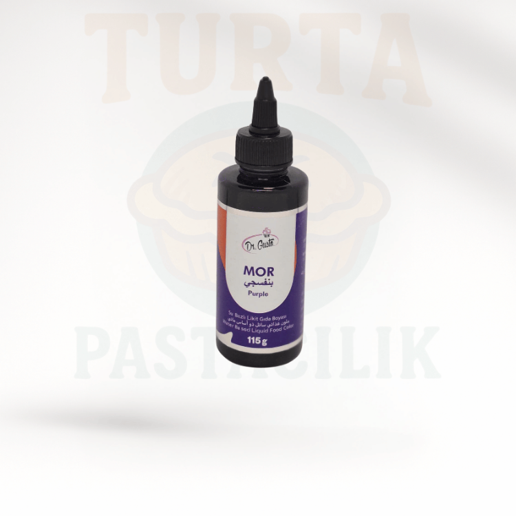 DR.GUSTO LİKİT BOYA MOR 115 GR