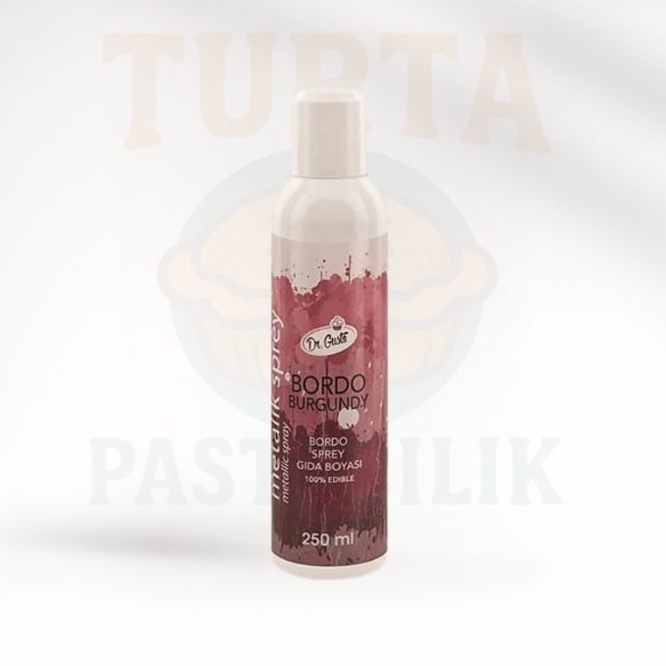 DR.GUSTO METALİK SPREY 250 ML BORDO