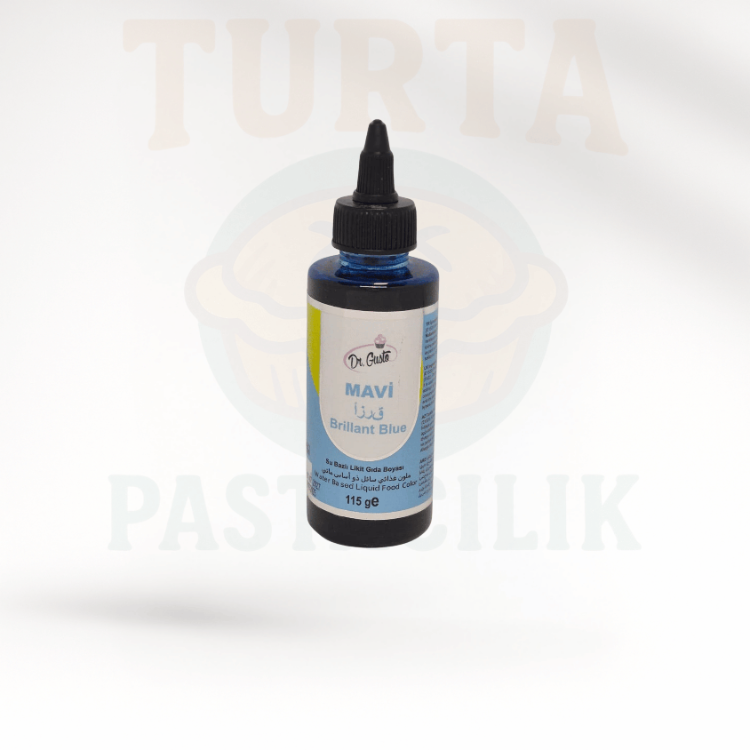 DR.GUSTO LİKİT BOYA MAVİ 115 GR