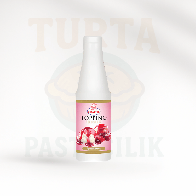 OVALETTE TOPPİNG VİŞNE SOS – 1 KG