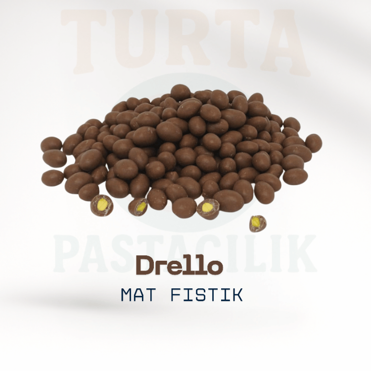 DRELLO SÜTLÜ MAT FISTIK 1 KG