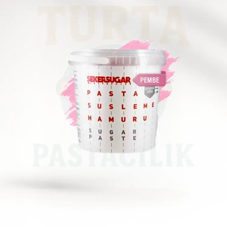 ŞEKER SUGAR ŞEKER HAMURU PEMBE 1 KG