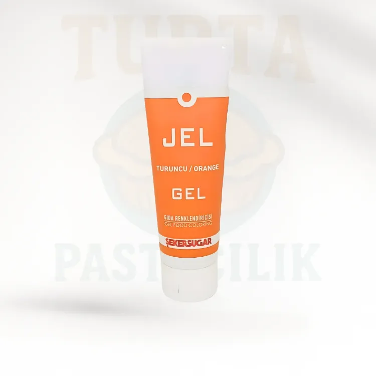 ŞEKER SUGAR JEL BOYA 100 ML TURUNCU