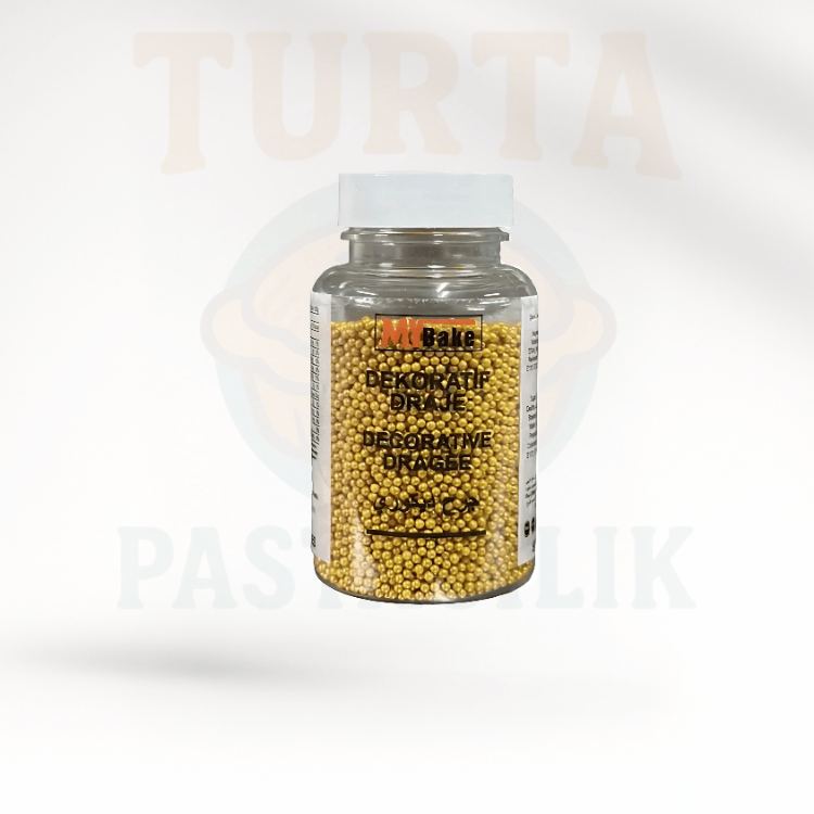 MY BAKE GOLD DEKORATİF DRAJE – 2 MM