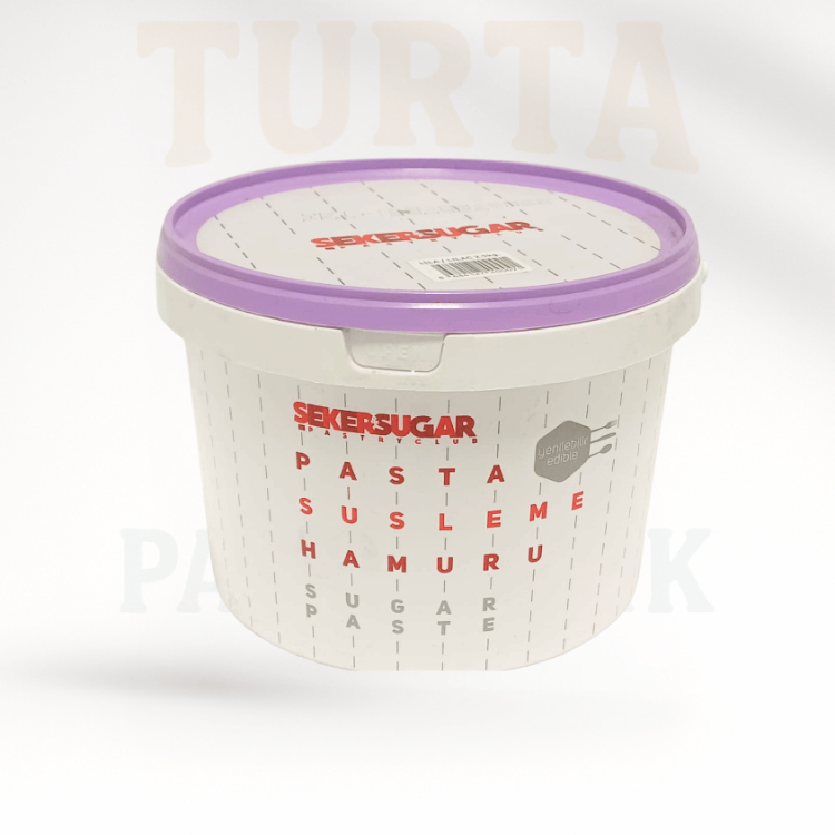 ŞEKER SUGAR ŞEKER HAMURU LİLA 2,5 KG