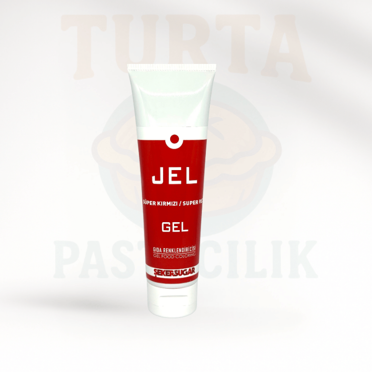ŞEKER SUGAR JEL BOYA 100 ML KIRMIZI