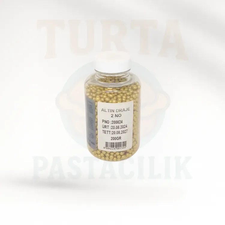 MY BAKE GOLD DEKORATİF DRAJE – 2 NUMARA
