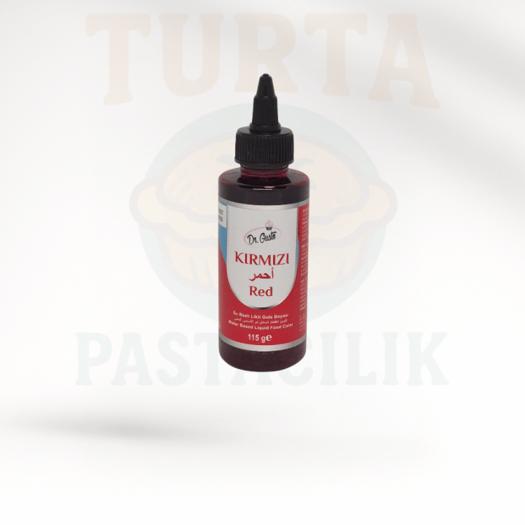 DR.GUSTO LİKİT BOYA KIRMIZI 115 GR