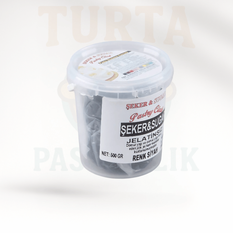 ŞEKER SUGAR ŞEKER HAMURU SİYAH 500 GR