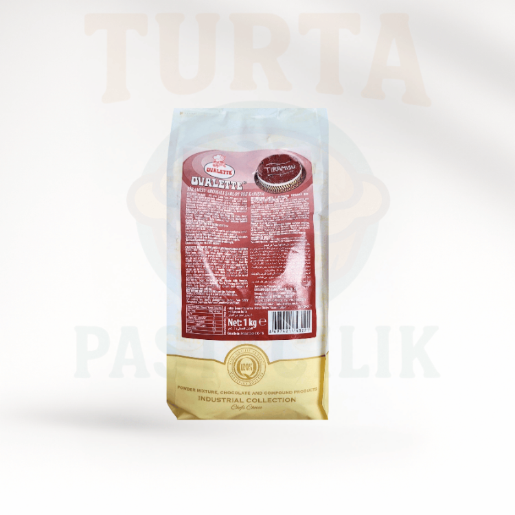 OVALETTE ŞARLOT TOZU TİRAMİSU – 1 KG