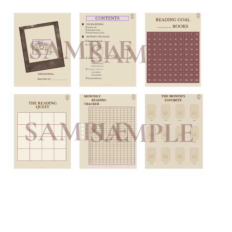 The Library- Reading Journal 2027