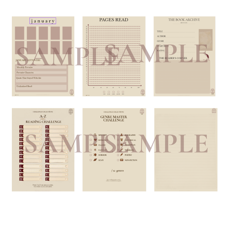 The Library- Reading Journal 2027