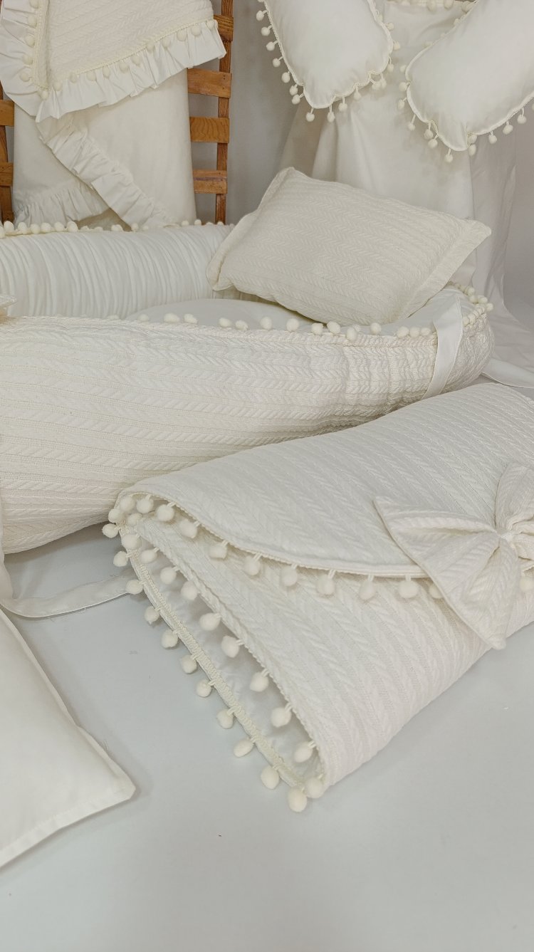 87) BEBEK YENİDOĞAN 9 LU SET AÇIK KREM