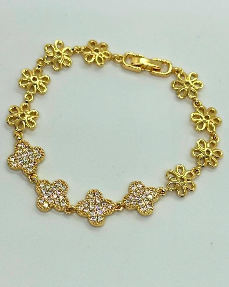 14k altın kaplama vip bileklik