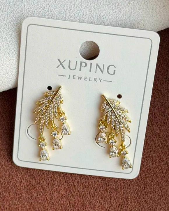 Xuping Yaprak Küpe