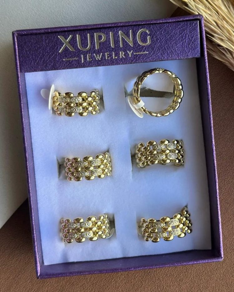 Xuping 14K Yüzük 8 numara