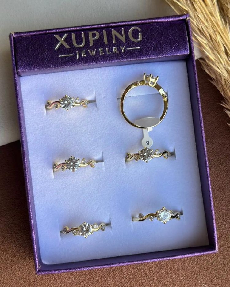 Xuping 14K Yüzük 8 numara