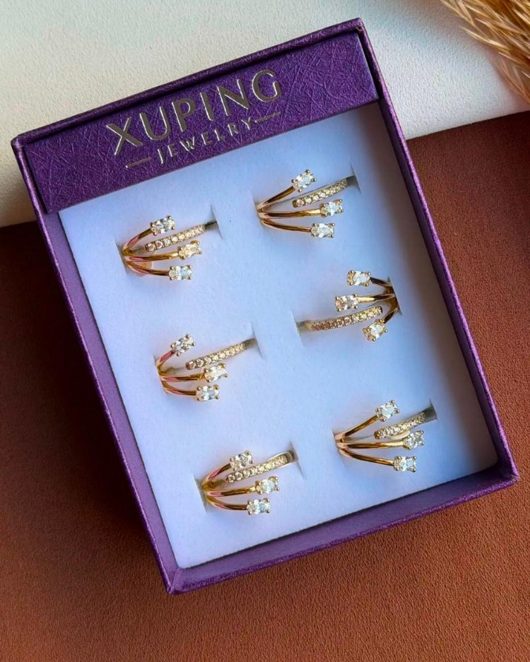 Xuping 14K Yüzük 6 numara 
