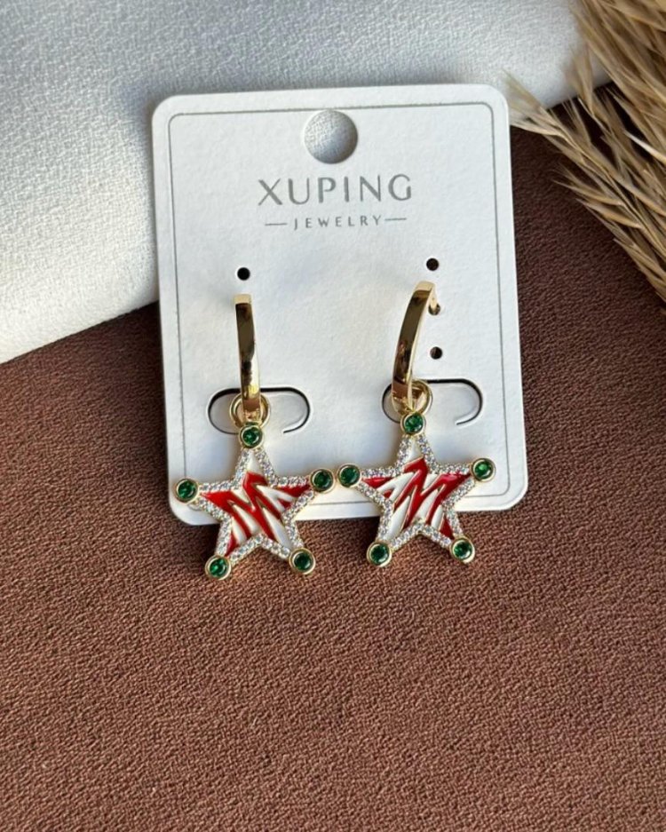 Xuping Yılbaşı Küpe 