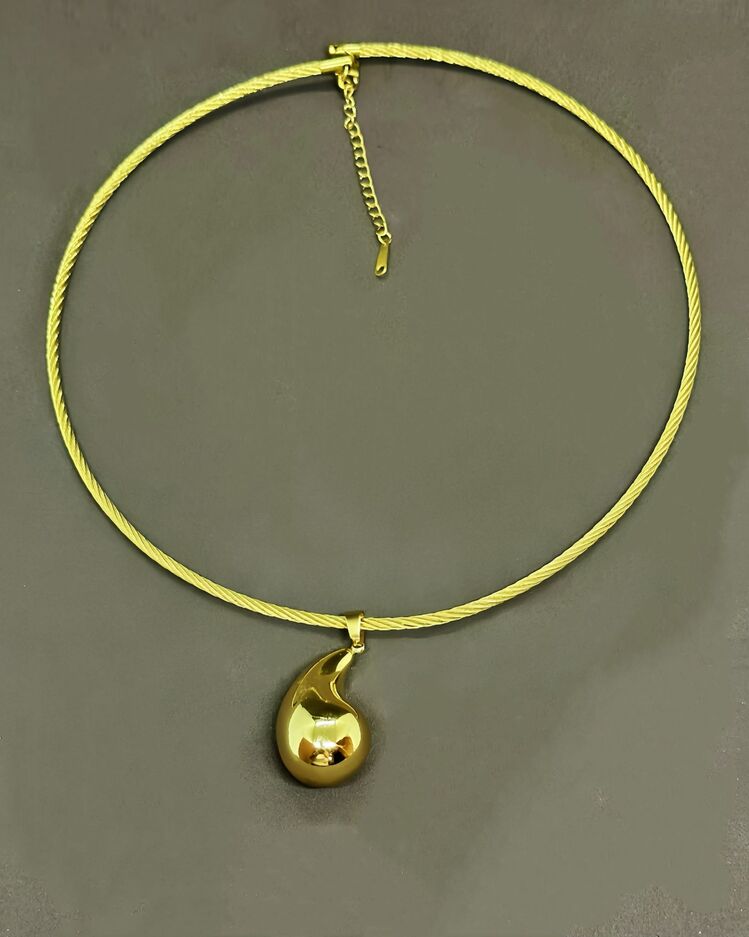  Choker Damla Kolye 