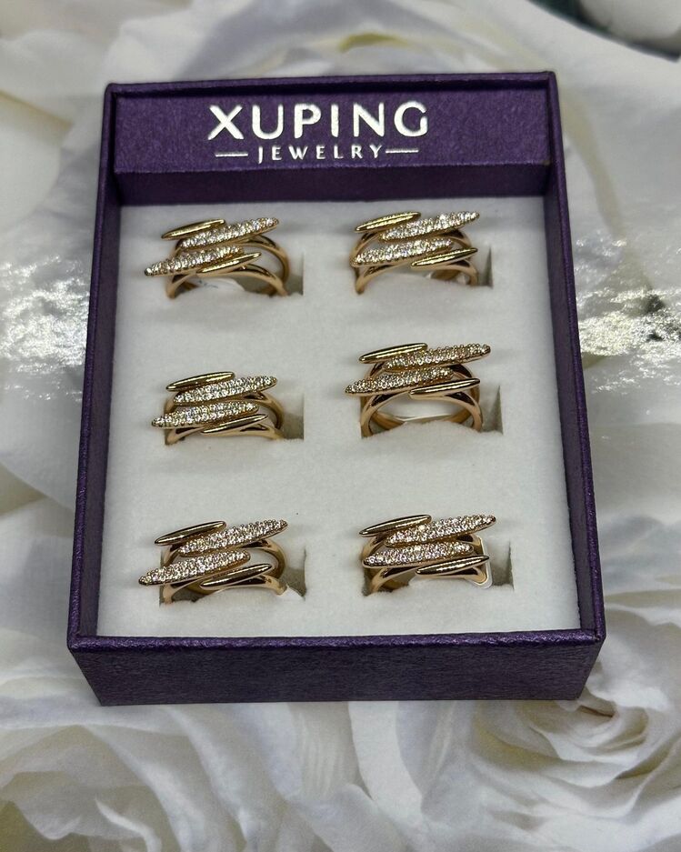8 NUMARA XUPİNG IŞILTILI ZİGZAG YÜZÜK