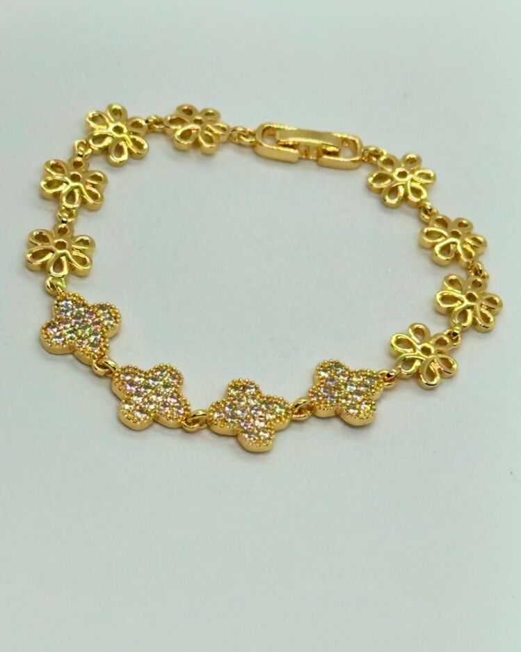 14k altın kaplama vip bileklik