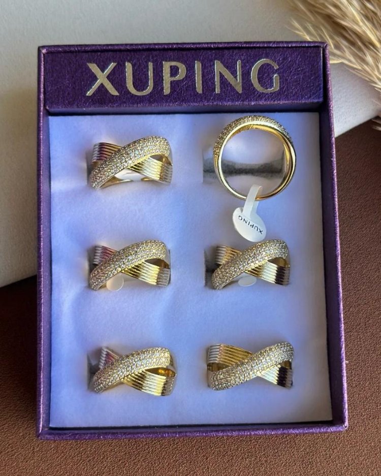 Xuping 14K Yüzük 8 numara 
