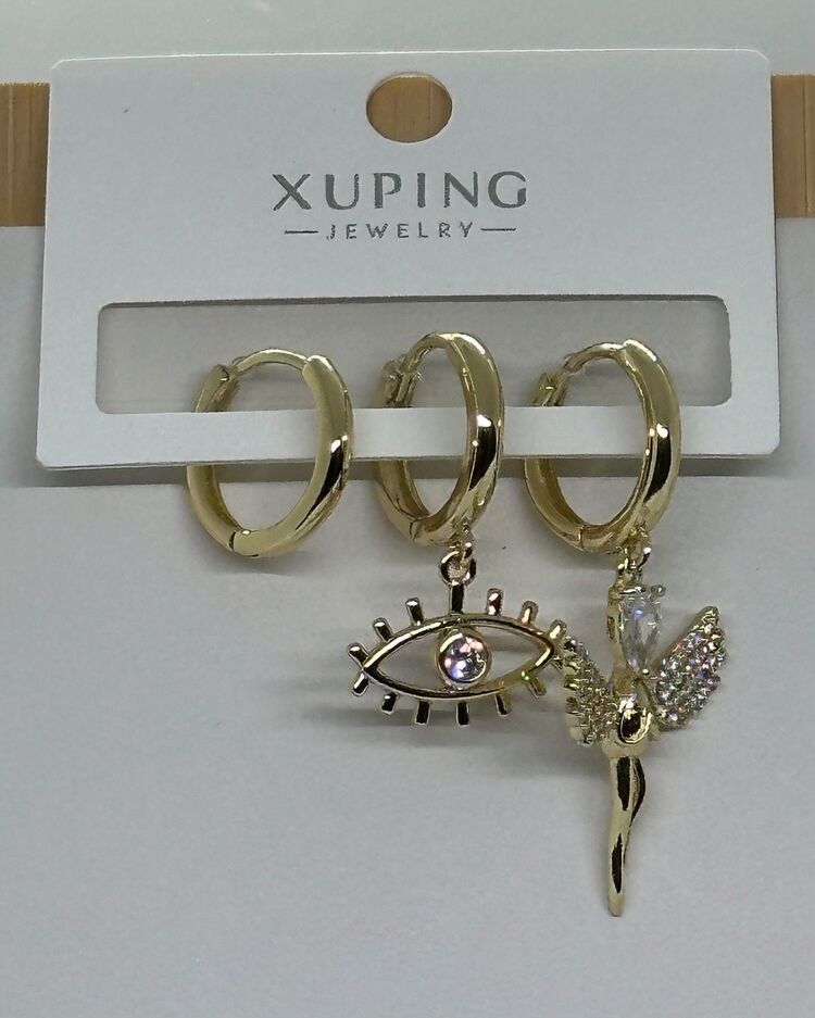 XUPİNG ANGEL EYE TRİO KÜPE 