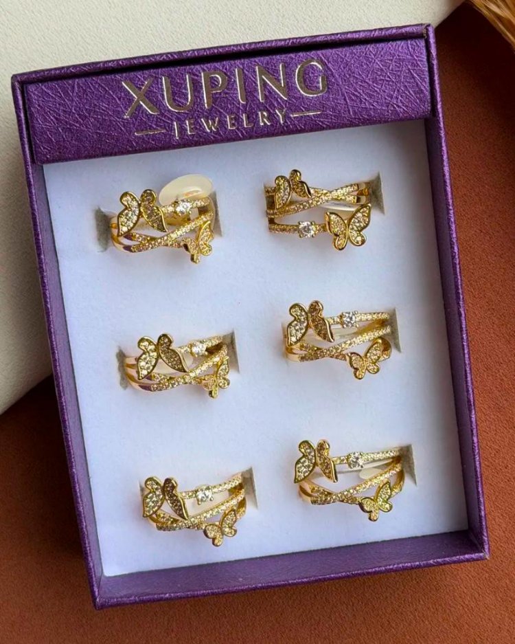 Xuping 14K Yüzük 8 numara