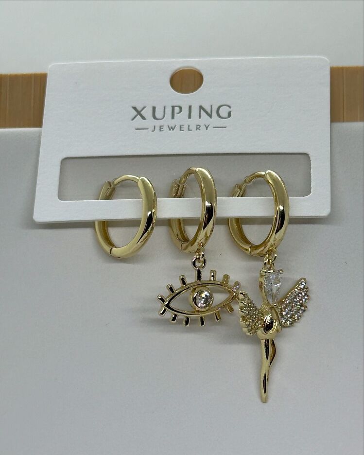 XUPİNG ANGEL EYE TRİO KÜPE 