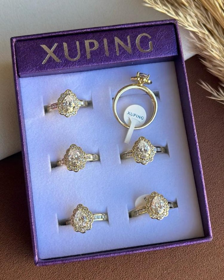 Xuping 14K Yüzük 8 numara 