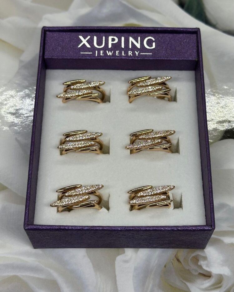 8 NUMARA XUPİNG IŞILTILI ZİGZAG YÜZÜK