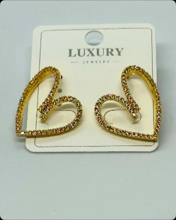 Luxury kalpli küpe
