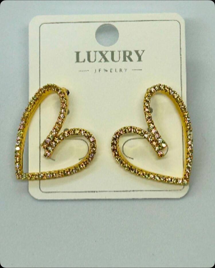 Luxury kalpli küpe