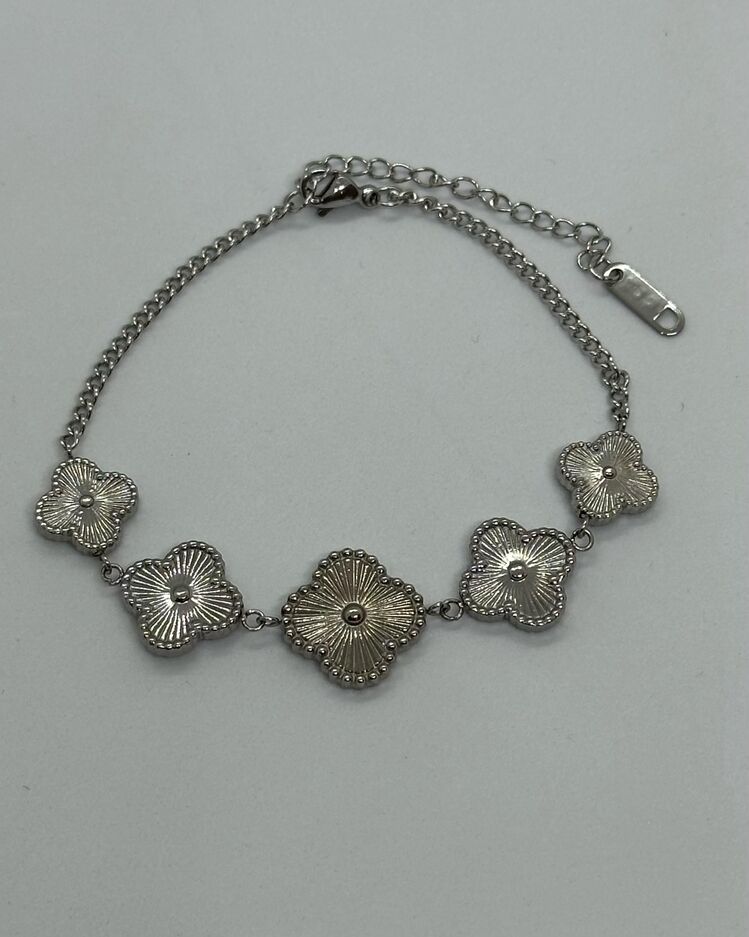 Çelik silver van cleef bileklik