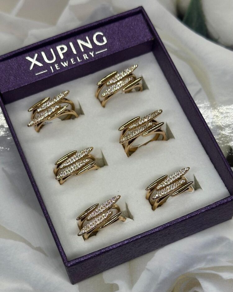 6 NUMARA XUPİNG IŞILTILI ZİGZAG YÜZÜK