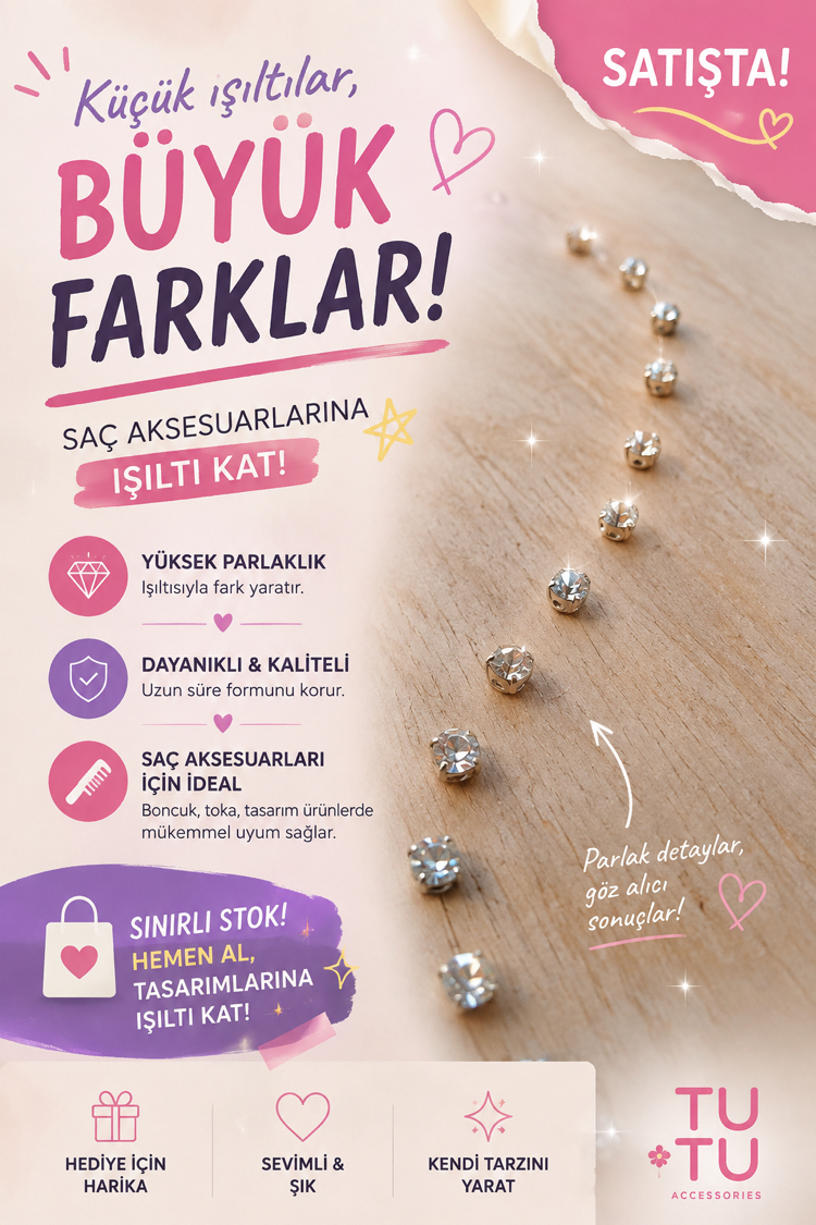 Beyoğlu Taşı Saç Boncuğu