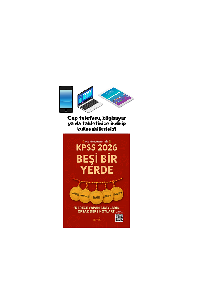 KPSS 2026 BEŞİ BİR YERDE (1 SENELİK DERS PROGRAMI HEDİYELİ!) (PDF/DİJİTAL ÜRÜN)