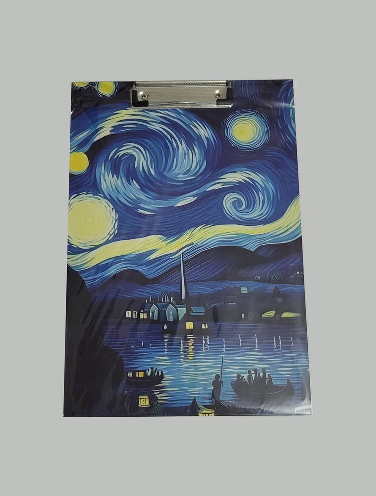 A4 Sekreterlik – Van Gogh Koleksiyonu (Yıldızlı Gece)