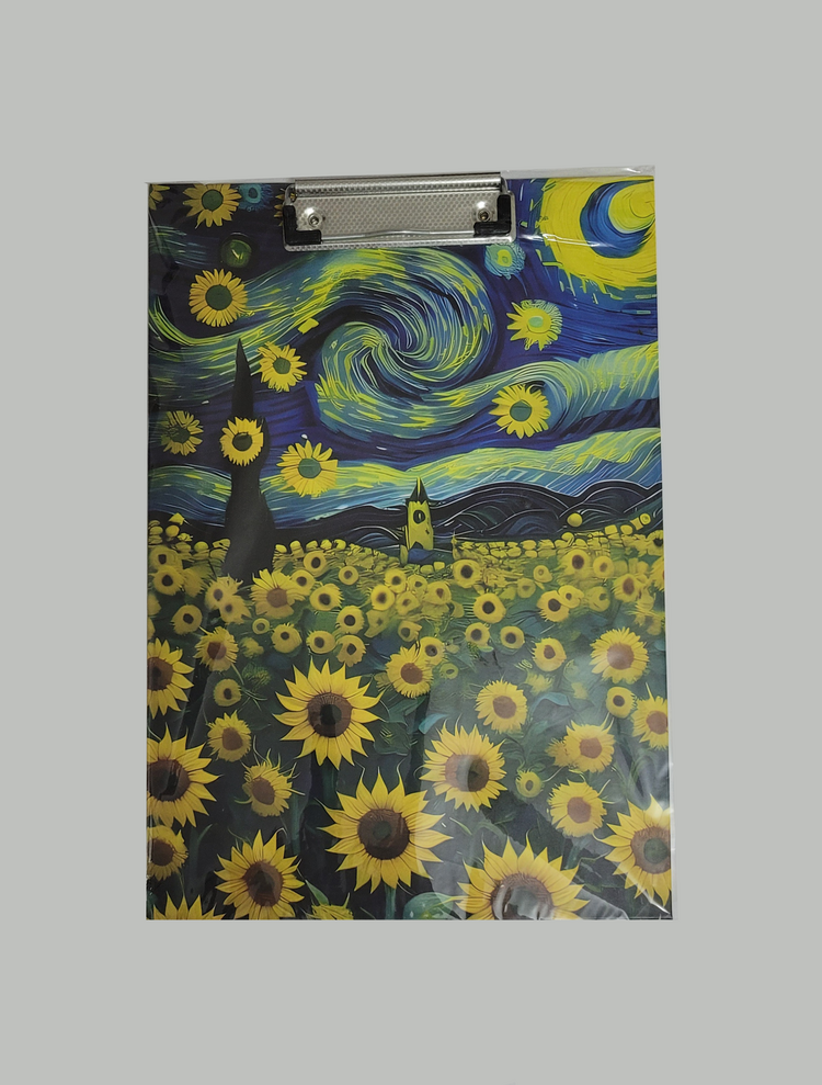 A4 Sekreterlik – Van Gogh Koleksiyonu (Ayçiçeği Tarlası)