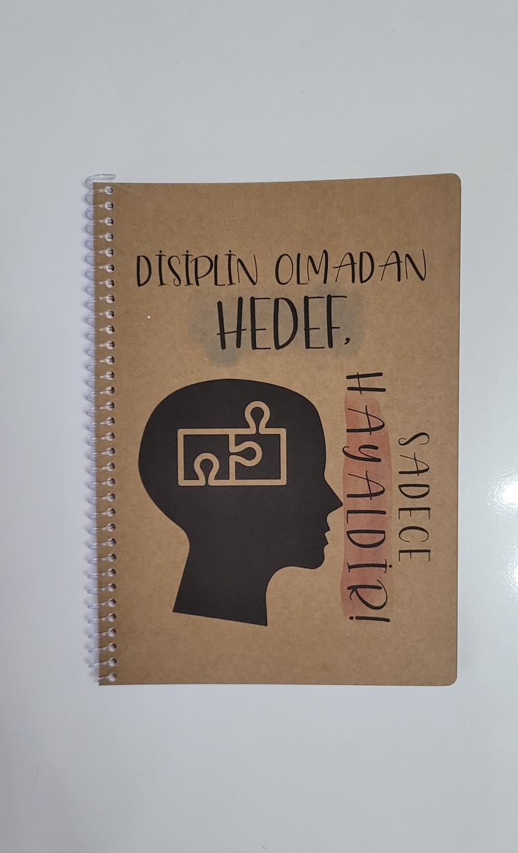 KPSS Özel Seri 1 - Spiralli A5 Çizgisiz Defter 80 Sayfa