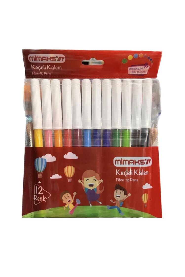 Mimaks 12’li Keçeli Kalem Seti