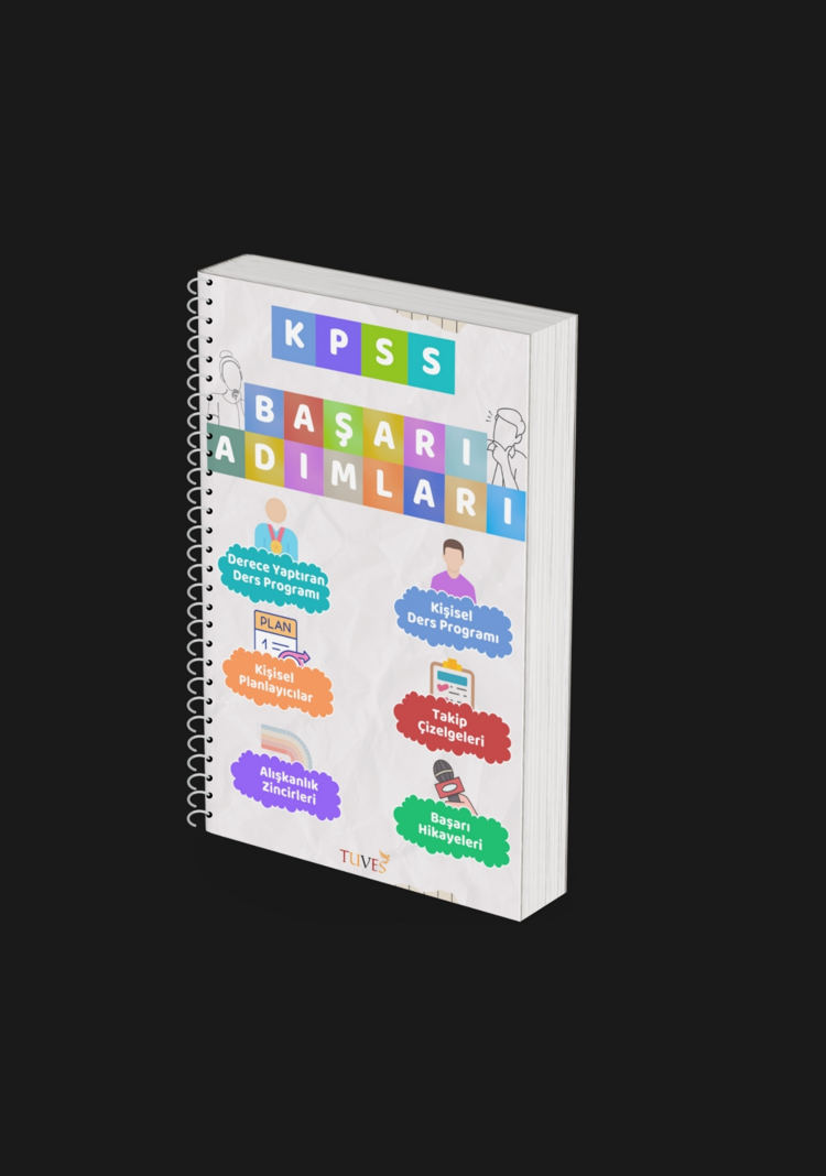 KPSS 2026 BAŞARI ADIMLARI (Planlayıcı / Ders Programı / Çalışma Defteri)