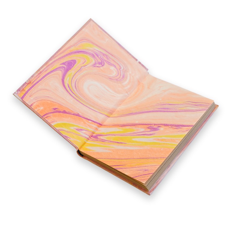 Ebru Tasarımlı El Yapımı Defter | ED-017