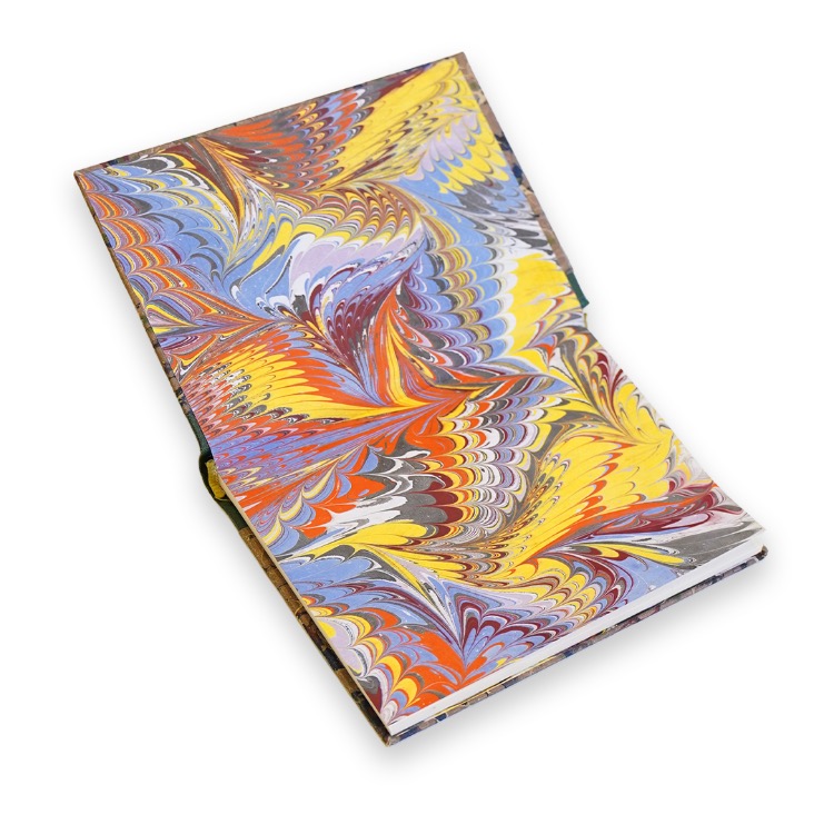 Ebru Tasarımlı El Yapımı Defter | ED-015