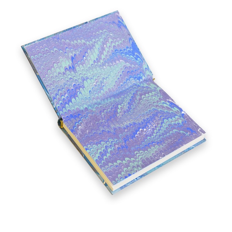 Ebru Tasarımlı El Yapımı Defter | ED-004