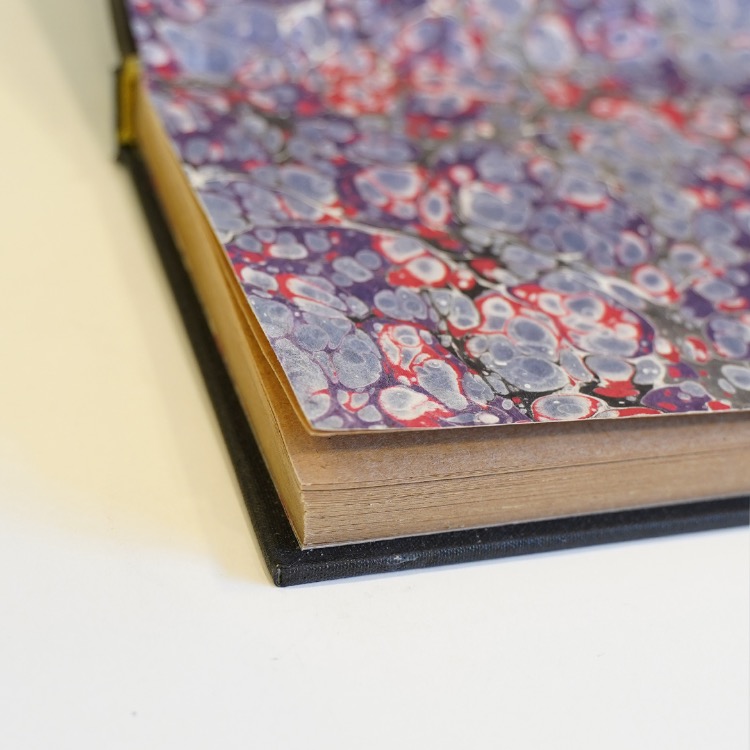 Ebru Tasarımlı El Yapımı Defter | ED-021