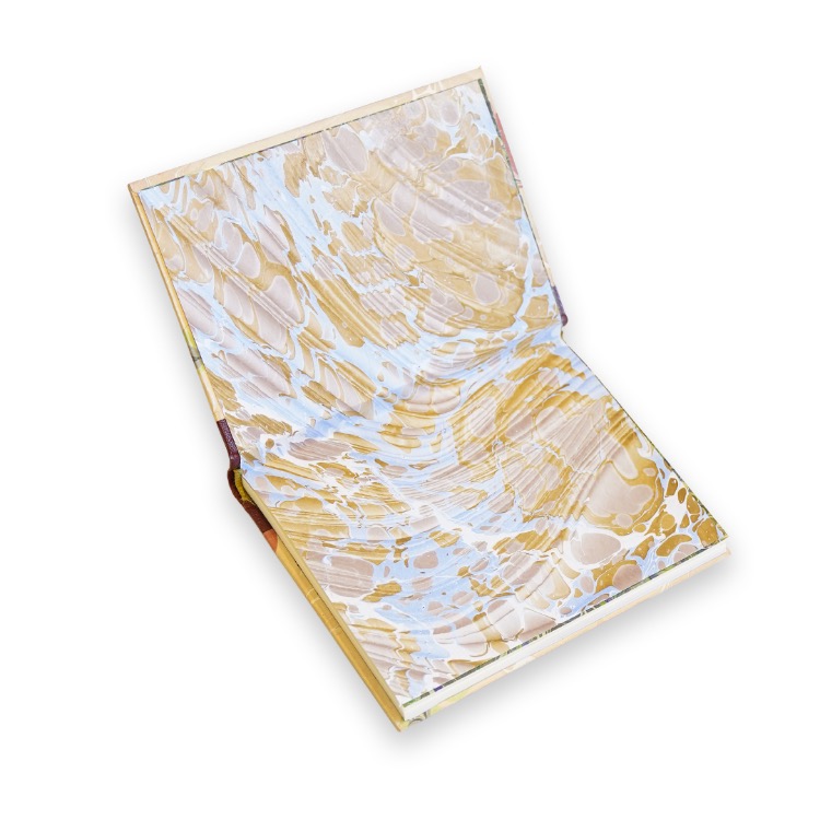 Ebru Tasarımlı El Yapımı Defter | ED-003